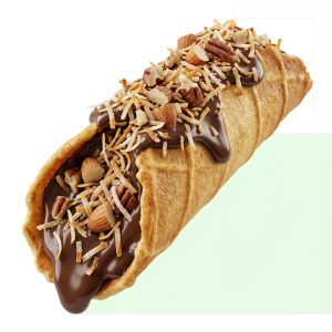 Marquesita de Nutela, Chocolate y Nueces