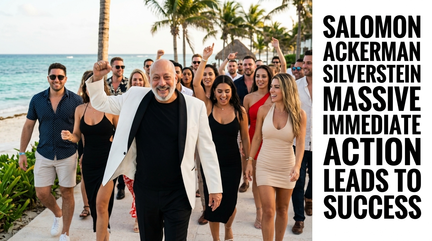 Salomon Ackerman Silverstein Massive Immediate Action Leads to Success
